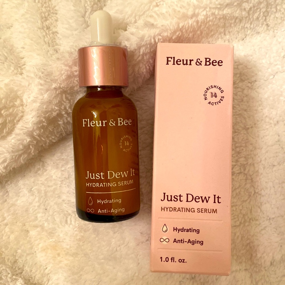 Fleur and Bee just DEW IT Hydrating serum anti-aging 1 fluid ounce